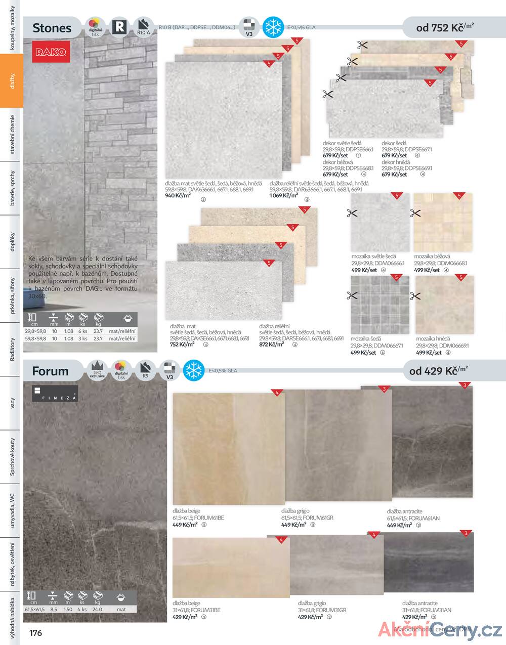 Leták Siko koupelny
platný do 31.12.2025 - strana 176