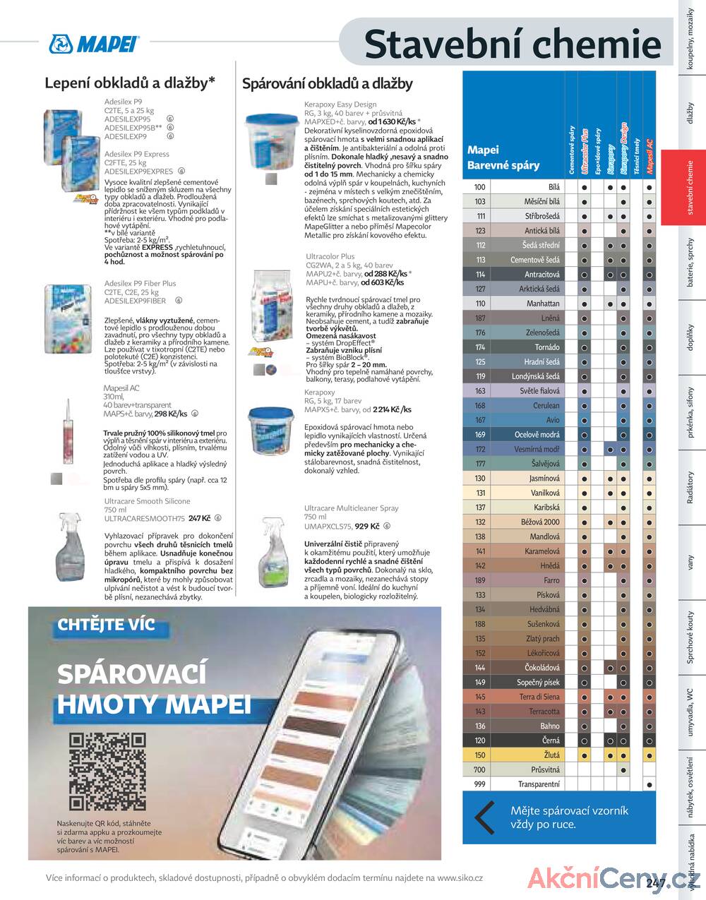 Leták Siko koupelny
platný do 31.12.2025 - strana 247