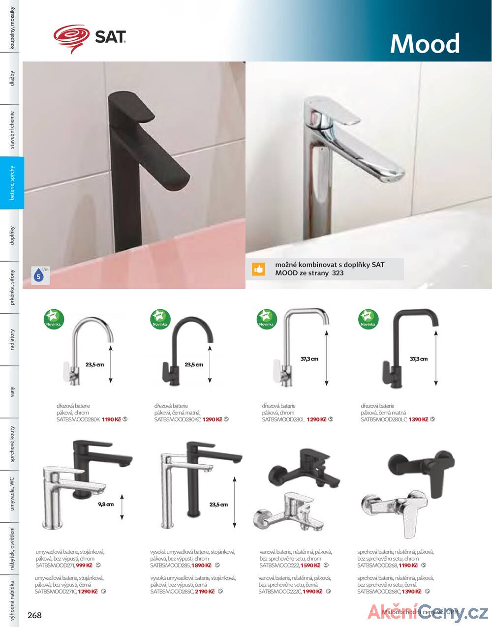 Leták Siko koupelny
platný do 31.12.2025 - strana 268