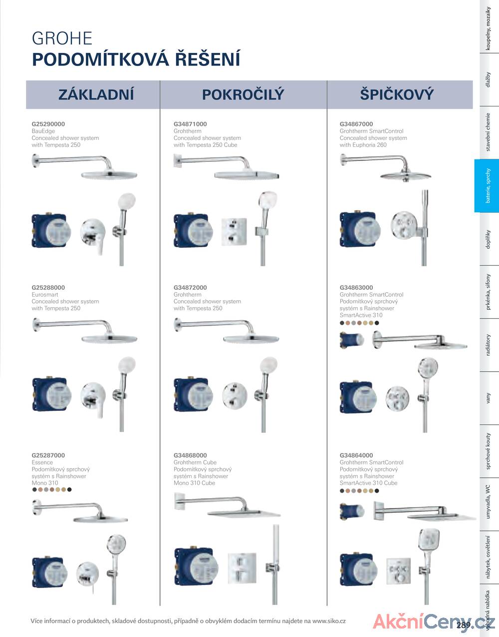 Leták Siko koupelny
platný do 31.12.2025 - strana 289