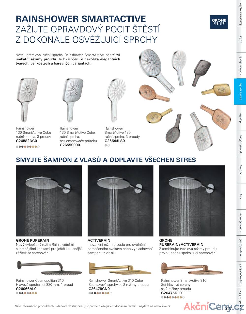 Leták Siko koupelny
platný do 31.12.2025 - strana 297
