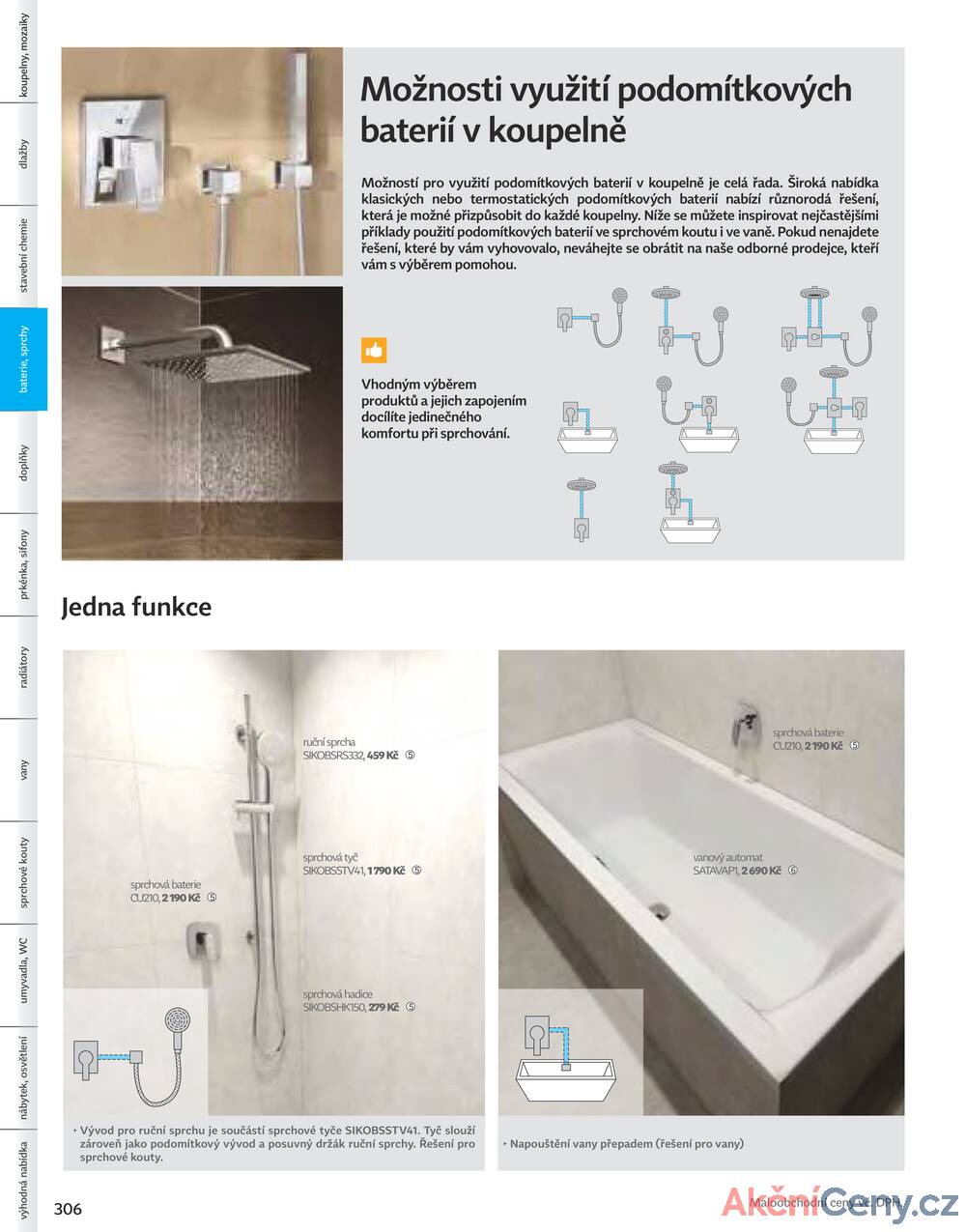 Leták Siko koupelny
platný do 31.12.2025 - strana 306