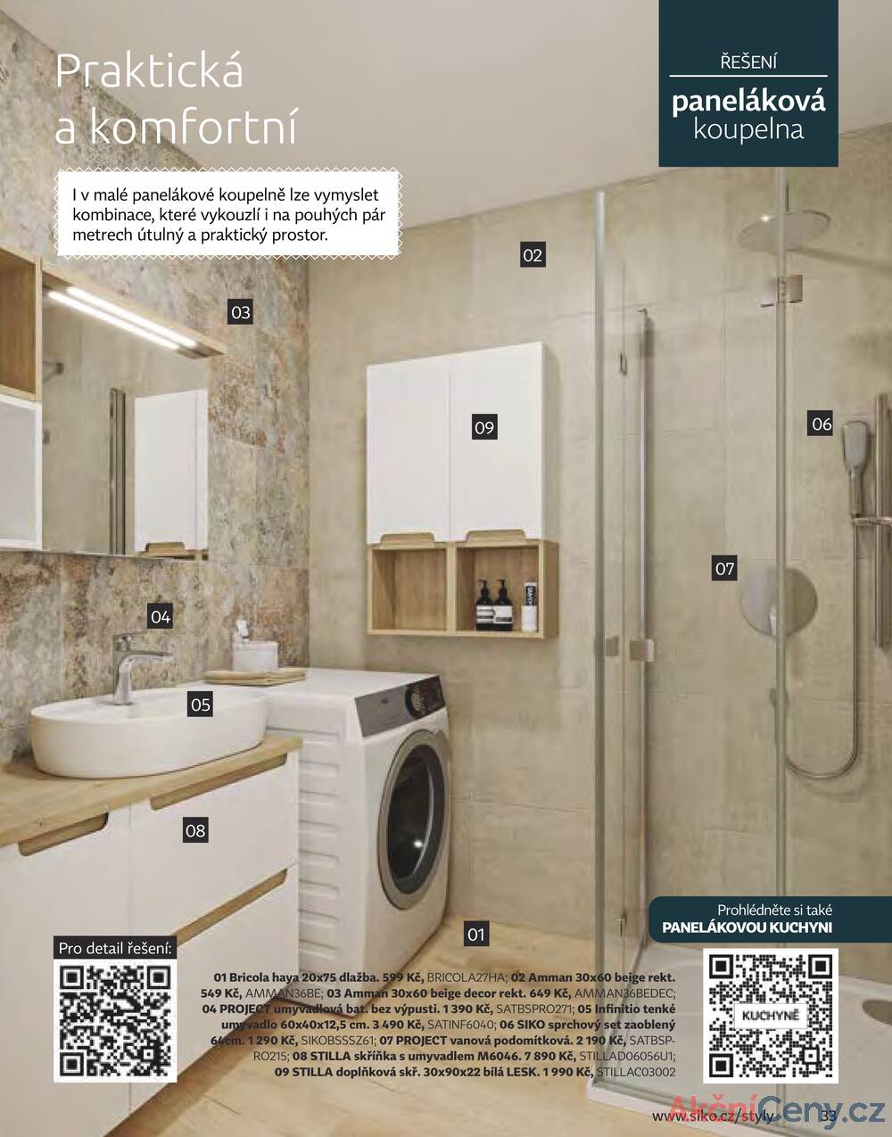 Leták Siko koupelny
platný do 31.12.2025 - strana 33