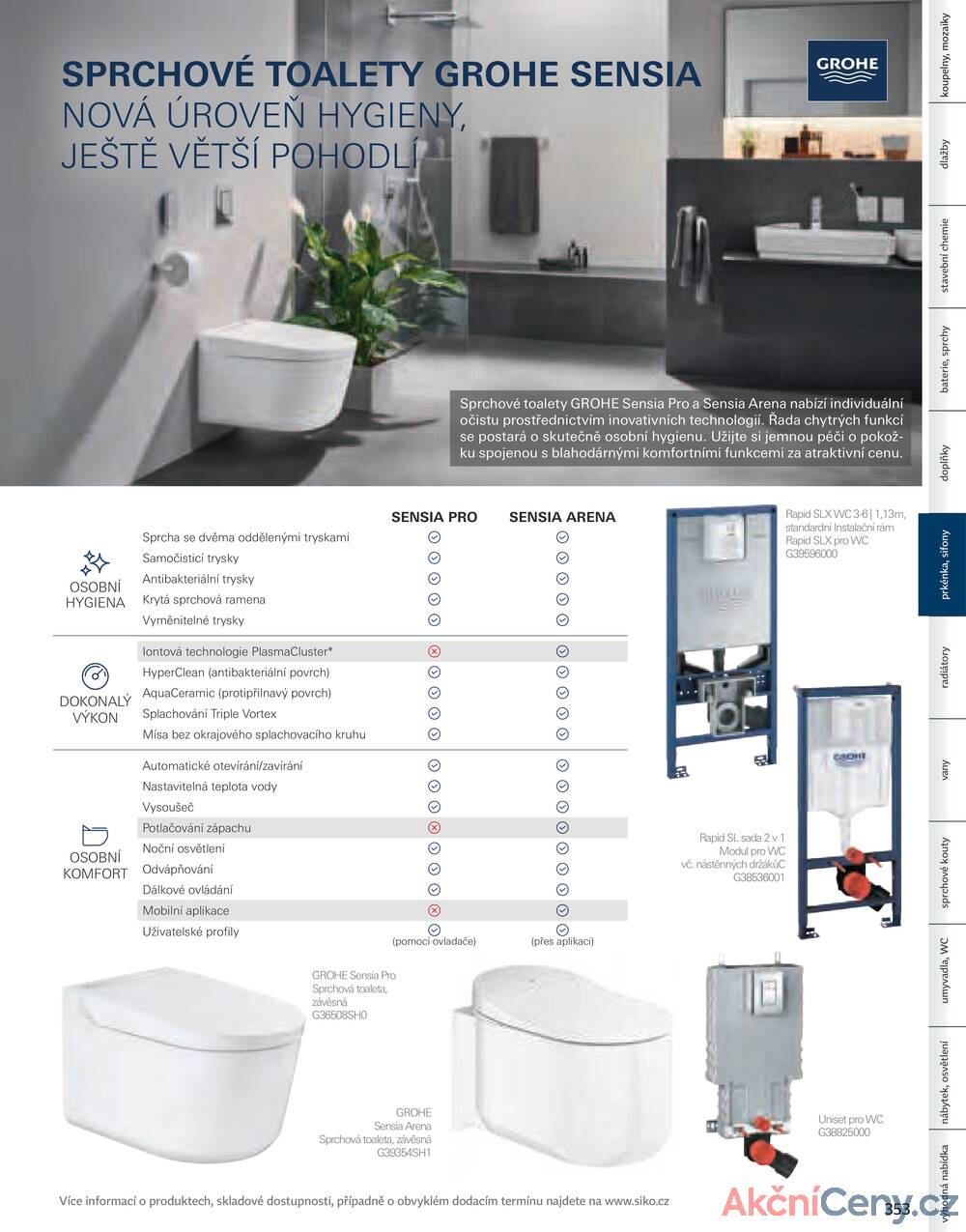 Leták Siko koupelny
platný do 31.12.2025 - strana 353