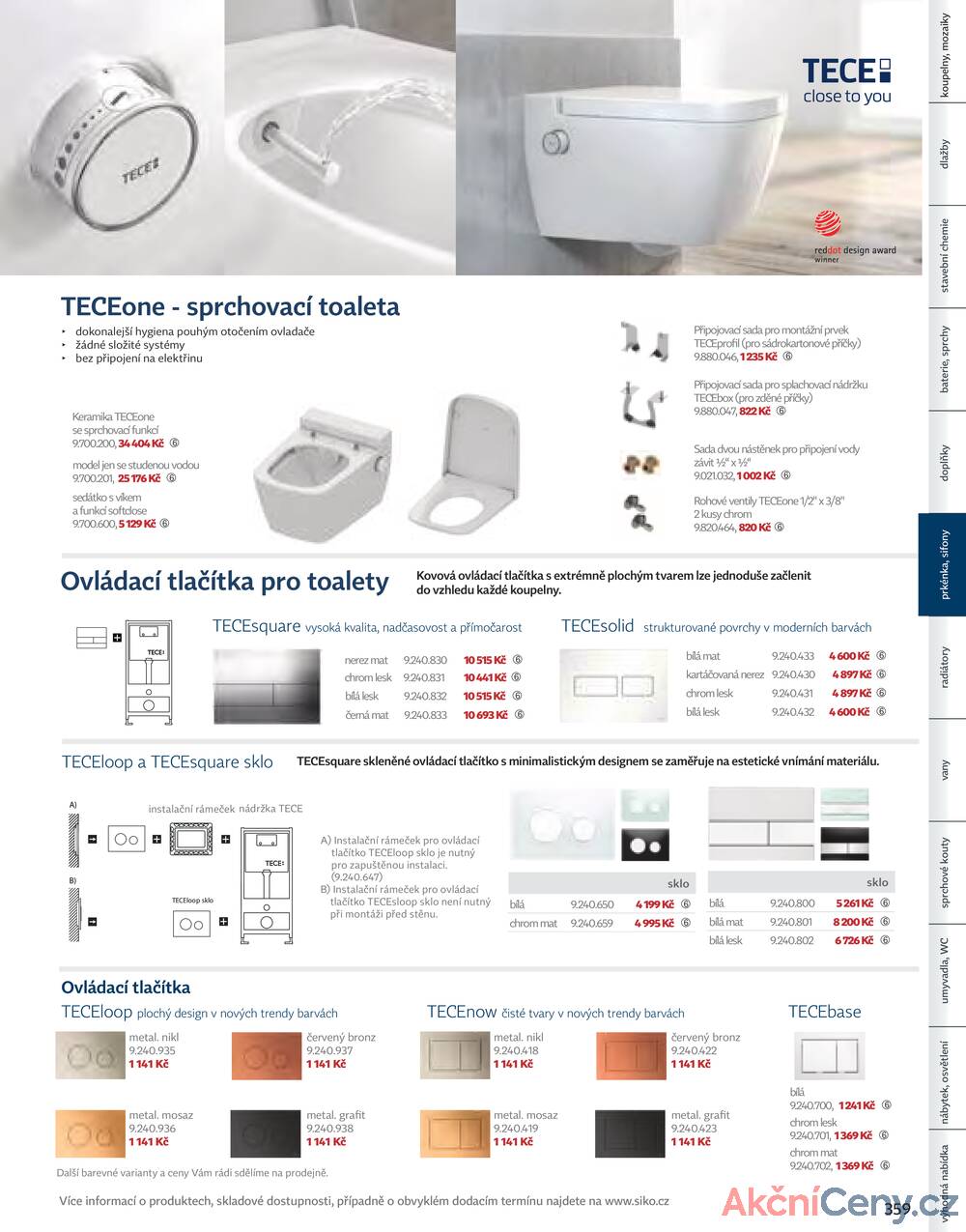 Leták Siko koupelny
platný do 31.12.2025 - strana 359