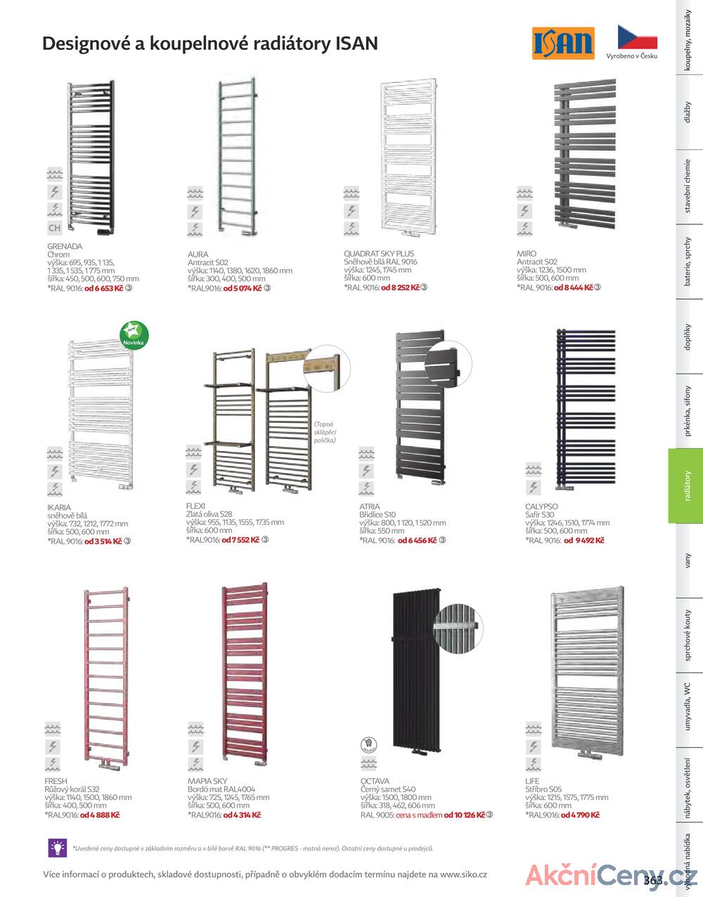 Leták Siko koupelny
platný do 31.12.2025 - strana 363