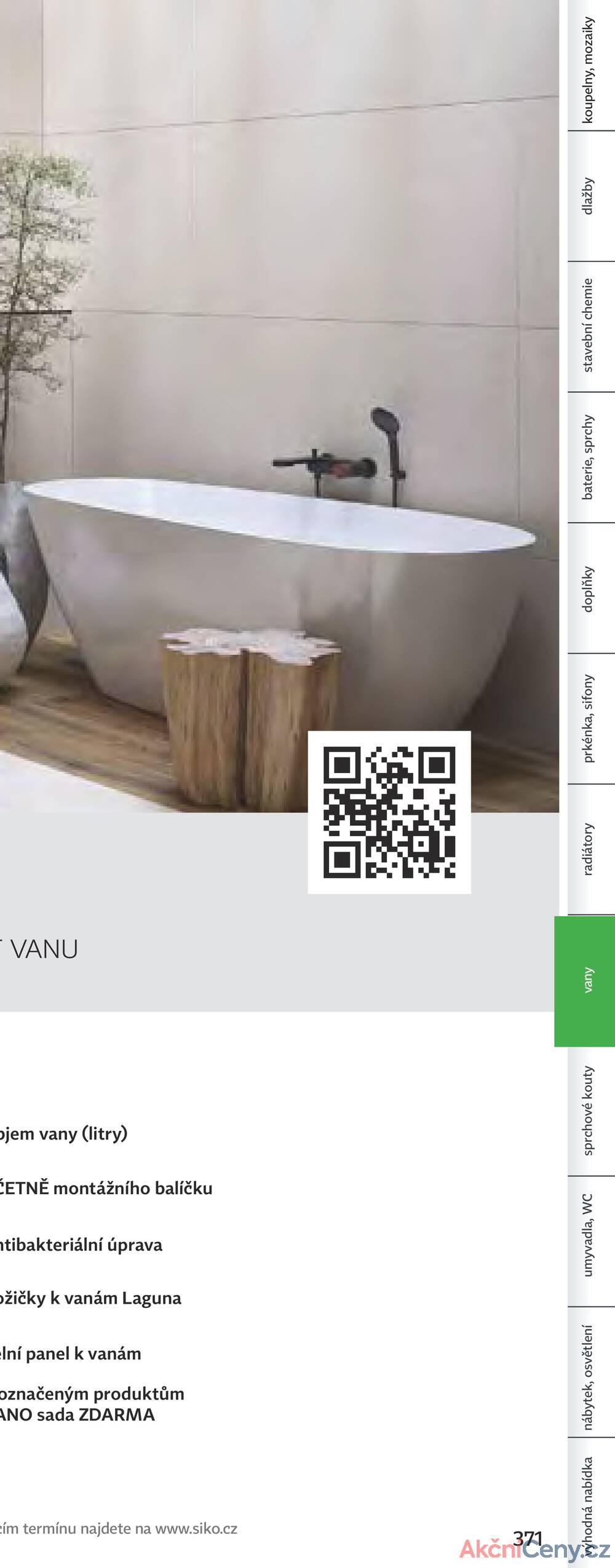 Leták Siko koupelny
platný do 31.12.2025 - strana 373