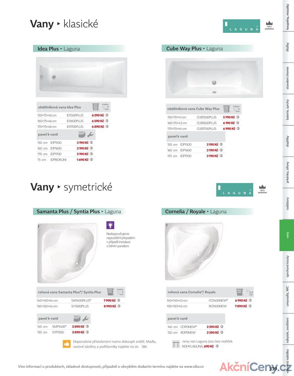 Leták Siko koupelny
platný do 31.12.2025 - strana 381