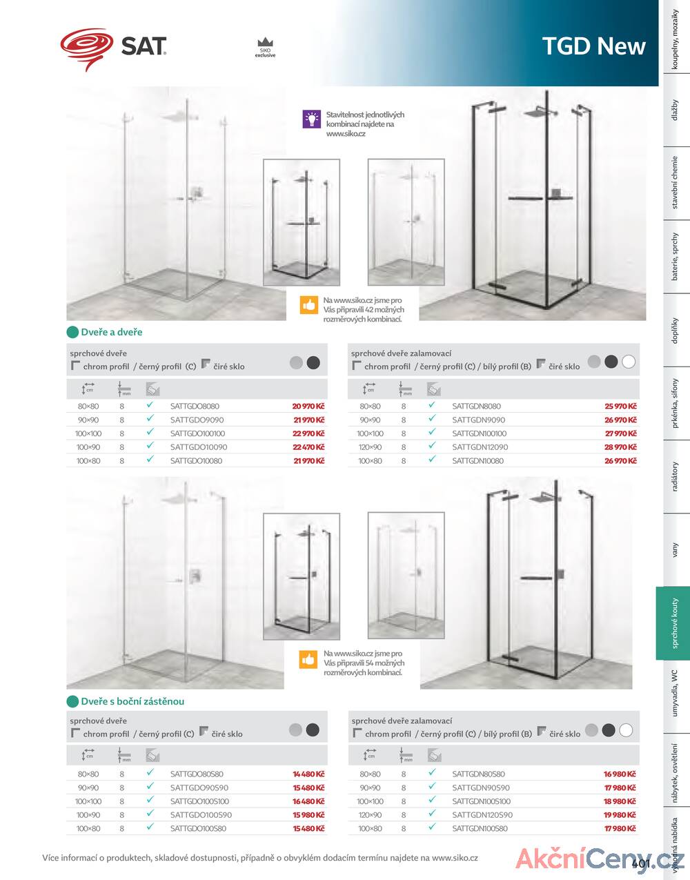 Leták Siko koupelny
platný do 31.12.2025 - strana 403