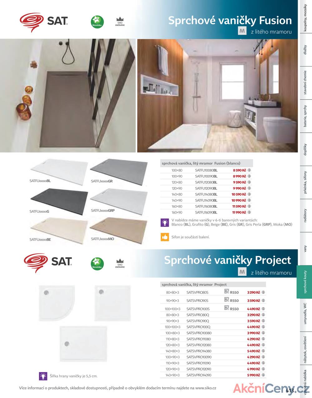 Leták Siko koupelny
platný do 31.12.2025 - strana 415
