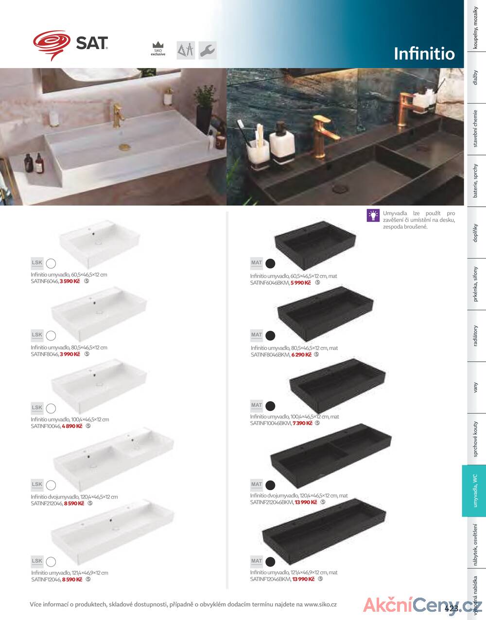 Leták Siko koupelny
platný do 31.12.2025 - strana 427