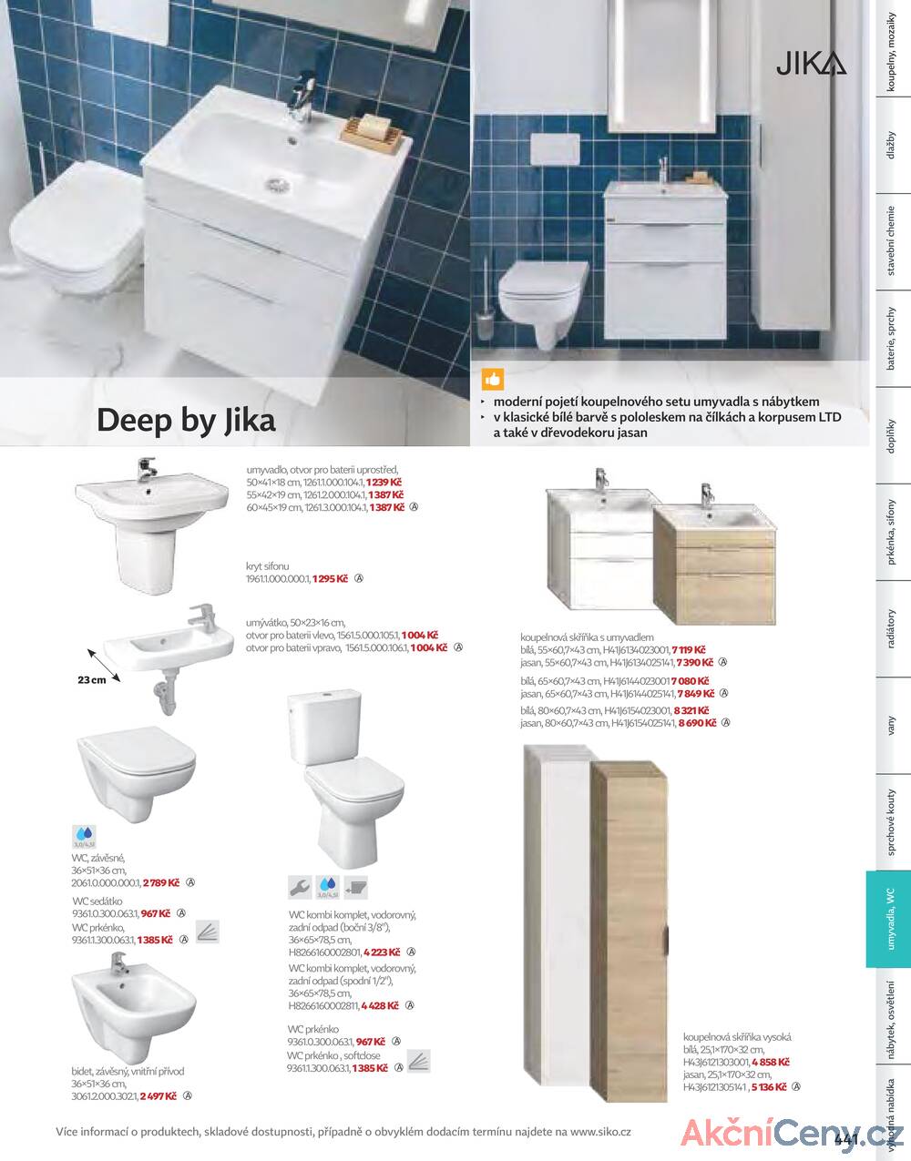 Leták Siko koupelny
platný do 31.12.2025 - strana 445