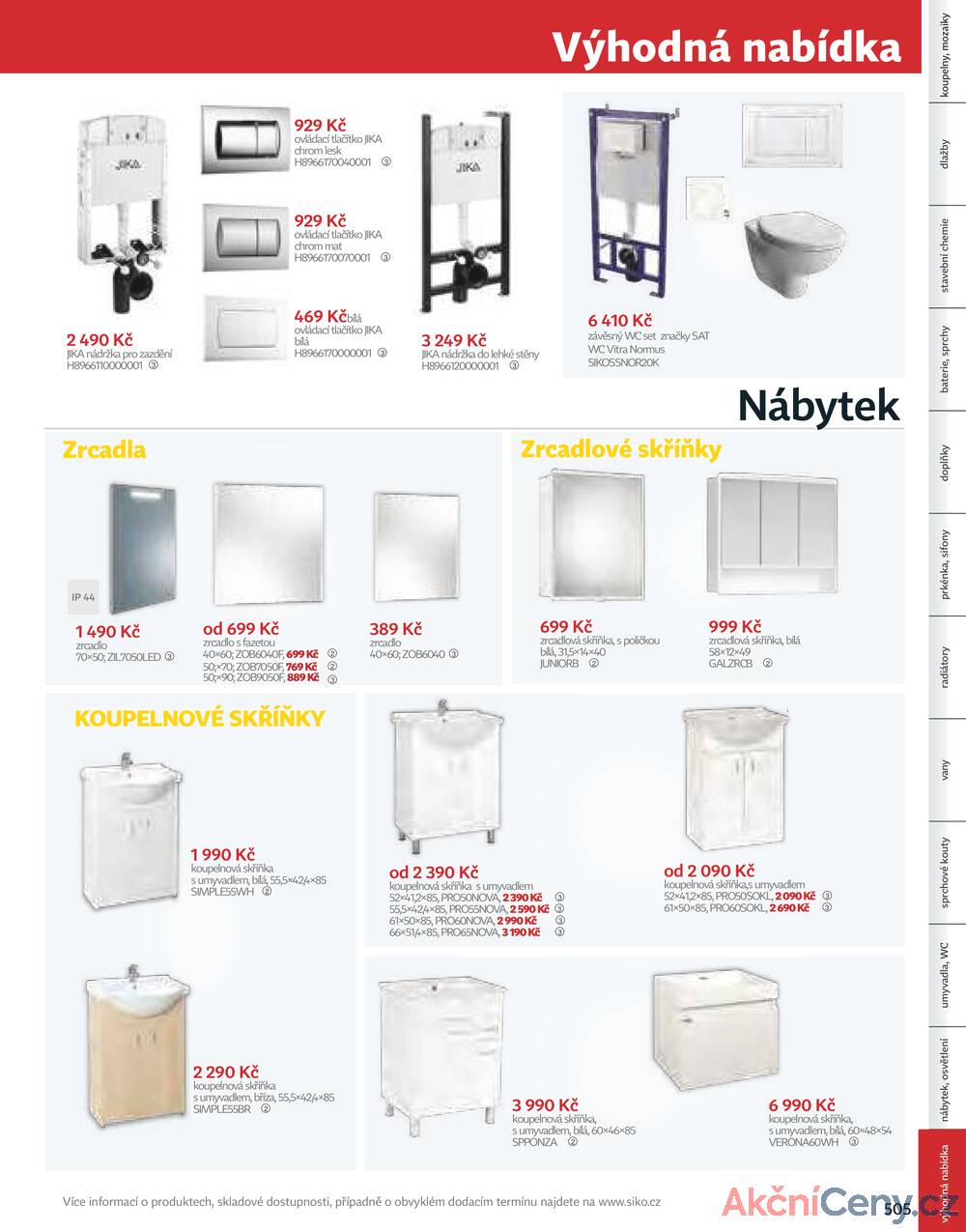 Leták Siko koupelny
platný do 31.12.2025 - strana 511