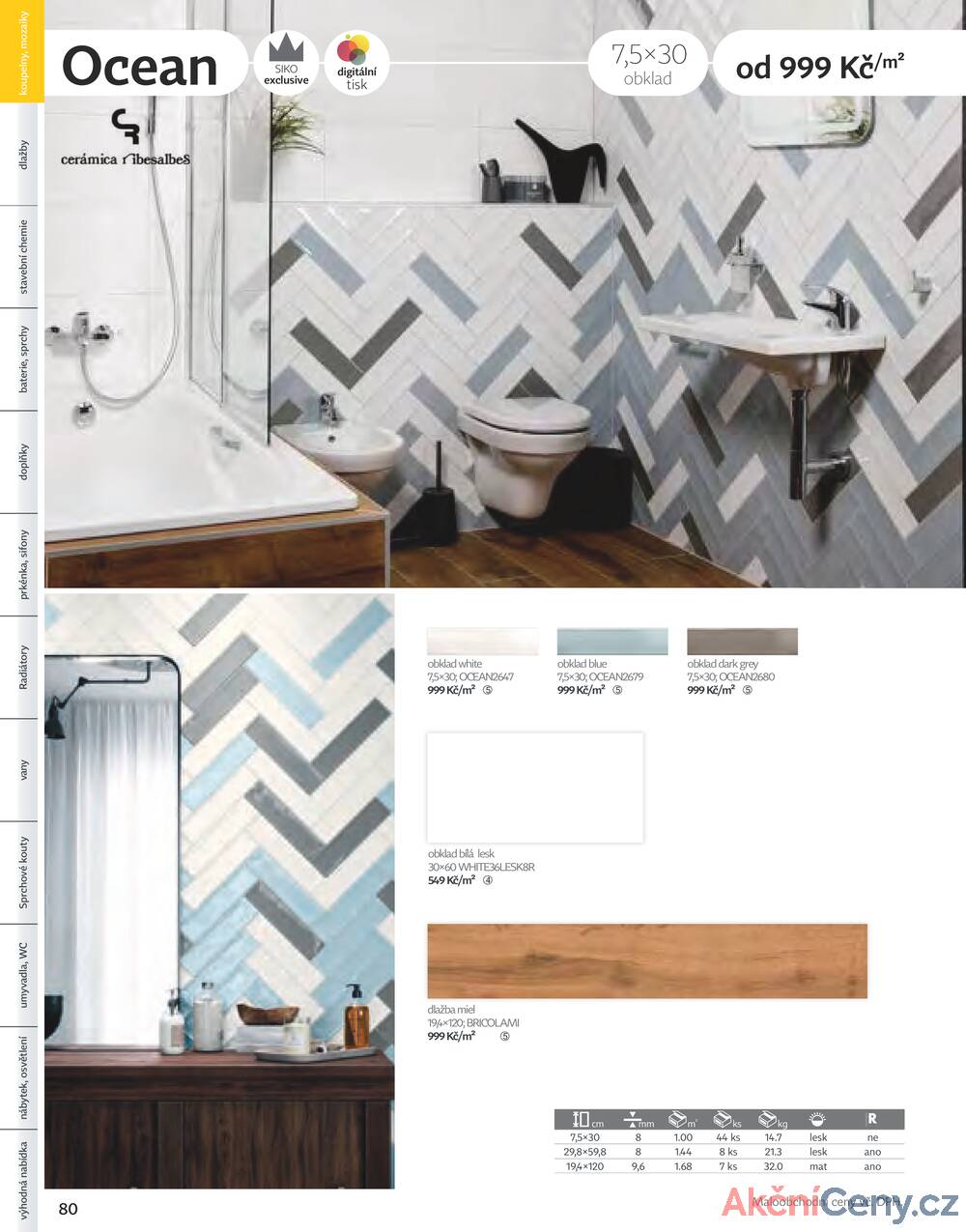 Leták Siko koupelny
platný do 31.12.2025 - strana 80