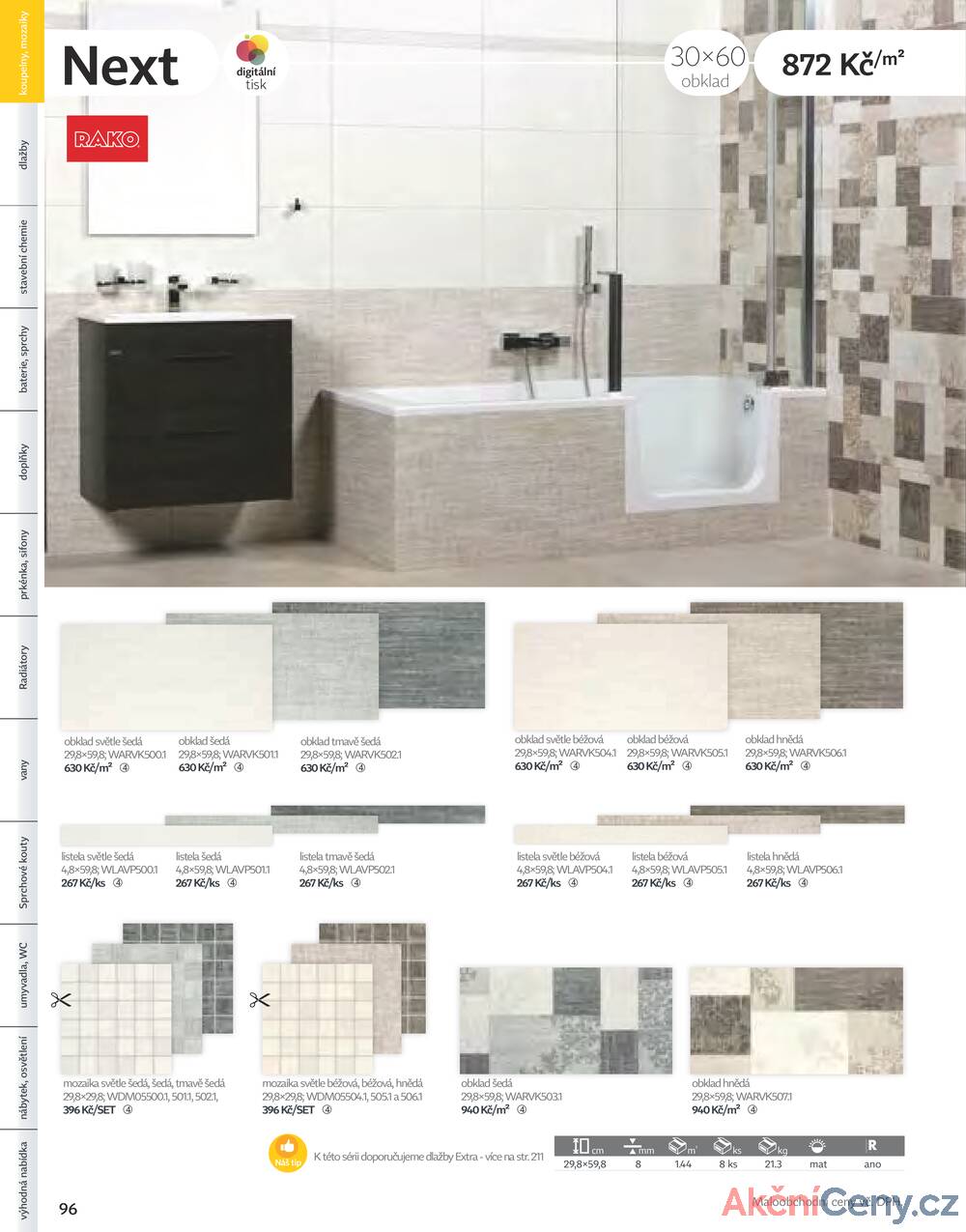 Leták Siko koupelny
platný do 31.12.2025 - strana 96