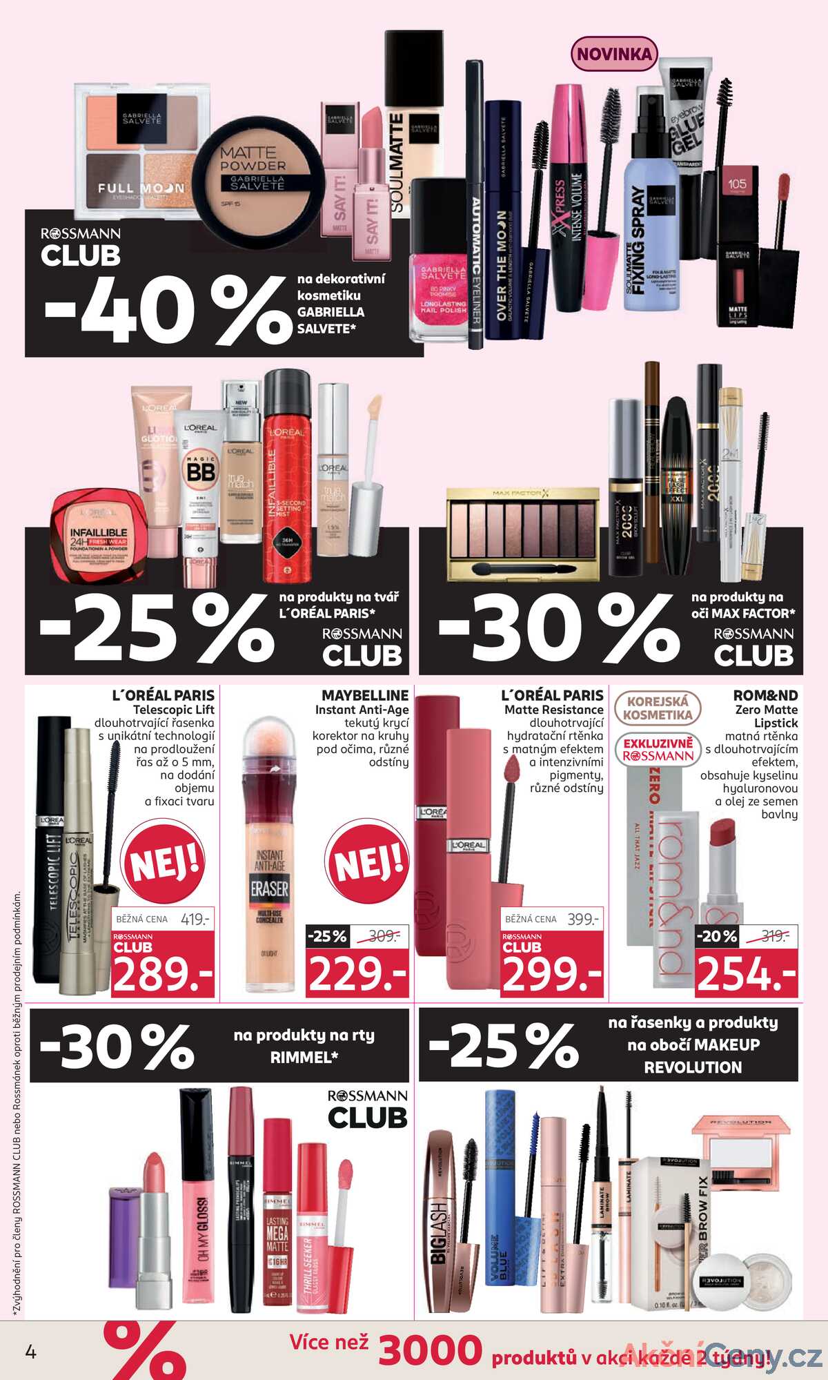 Leták Rossmann strana 4/21