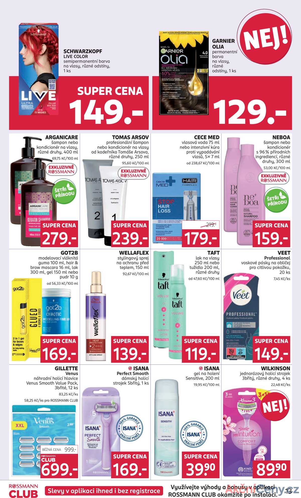 Leták Rossmann strana 13/21