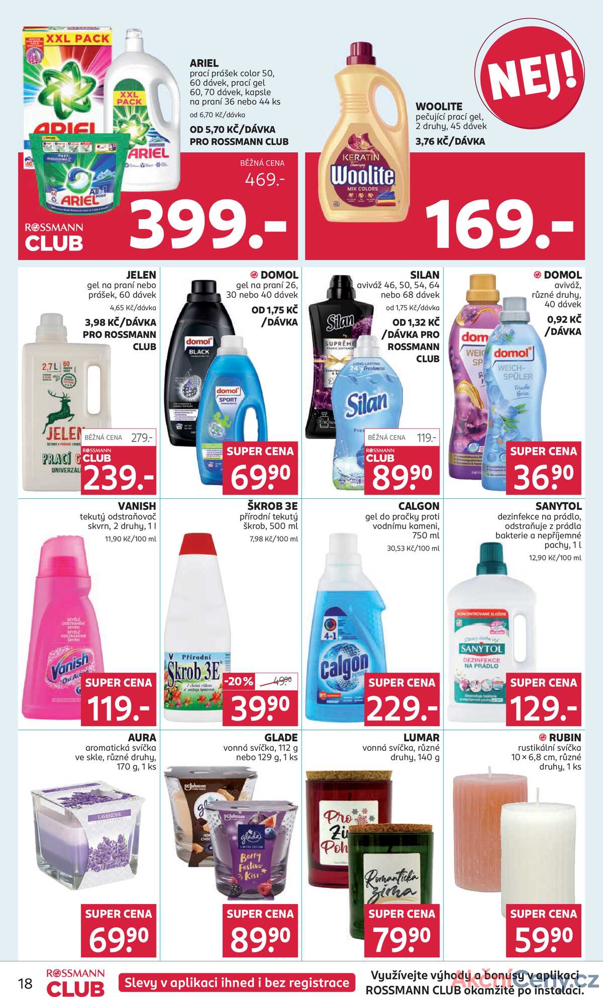 Leták Rossmann strana 18/21