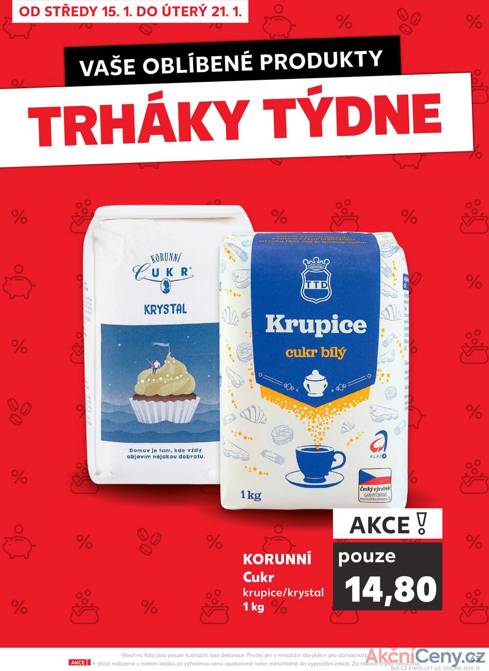 Leták Kaufland - Kaufland 15.1. - 21.1. - Kaufland - Kuřim - strana 63