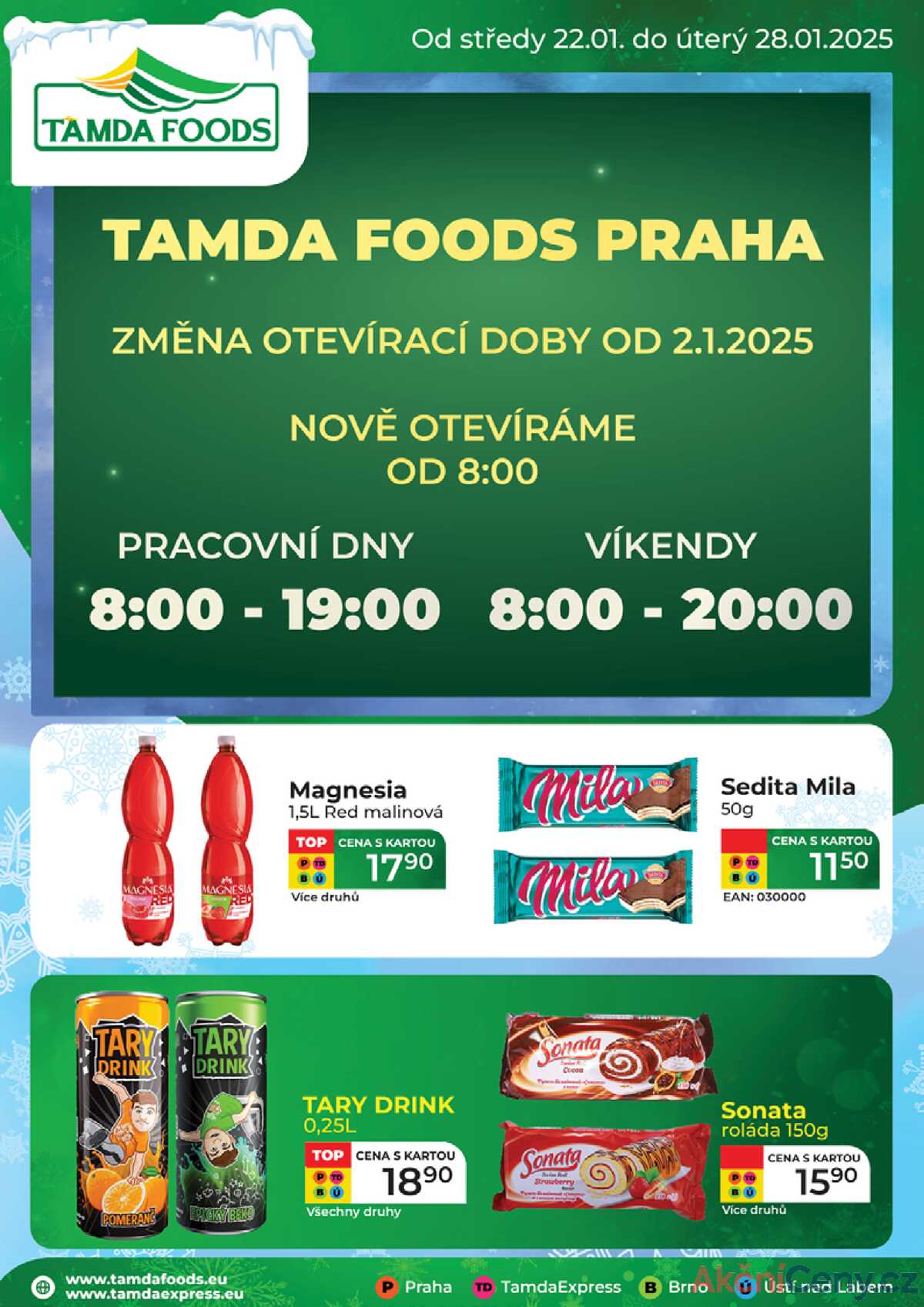 Leták Tamda Foods strana 1/44