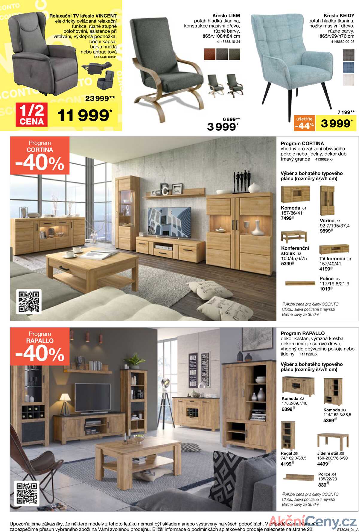 Leták SCONTO nábytek strana 4/24