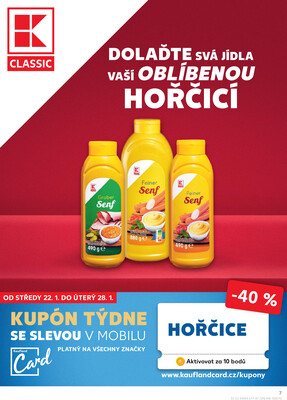 Kaufland 22.1. - 28.1. - Kaufland - Prostějov (Olomoucká)