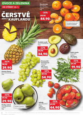 Kaufland 22.1. - 28.1. - Kaufland - Prostějov (Olomoucká)