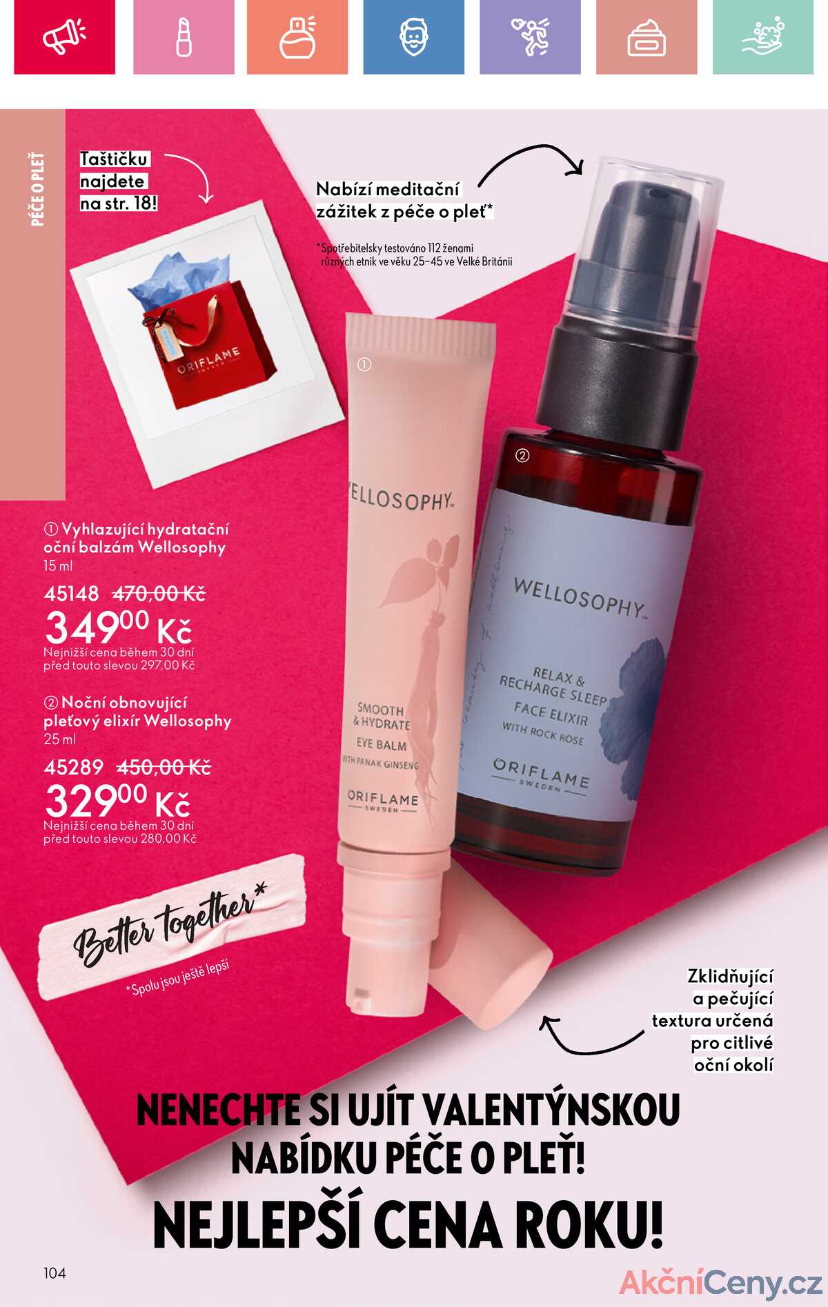 Leták Oriflame strana 104/164