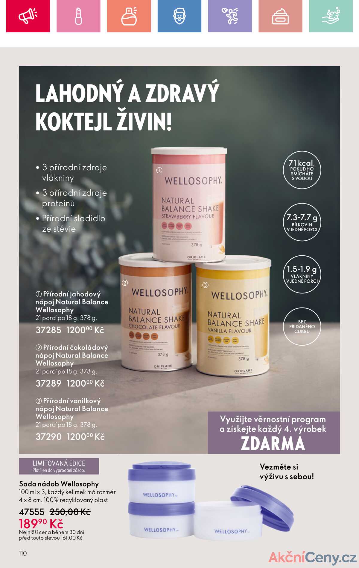 Leták Oriflame strana 110/164