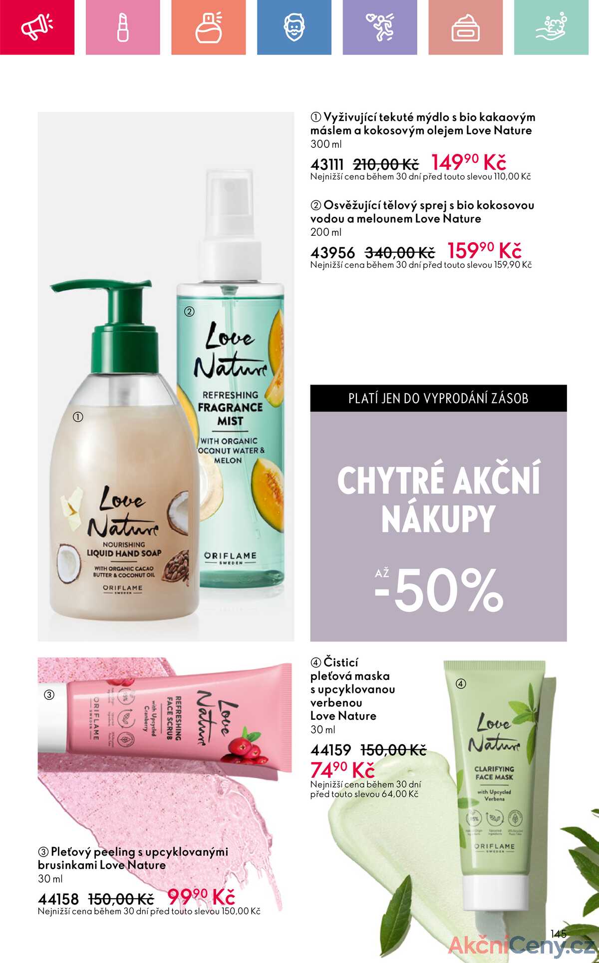 Leták Oriflame strana 145/164