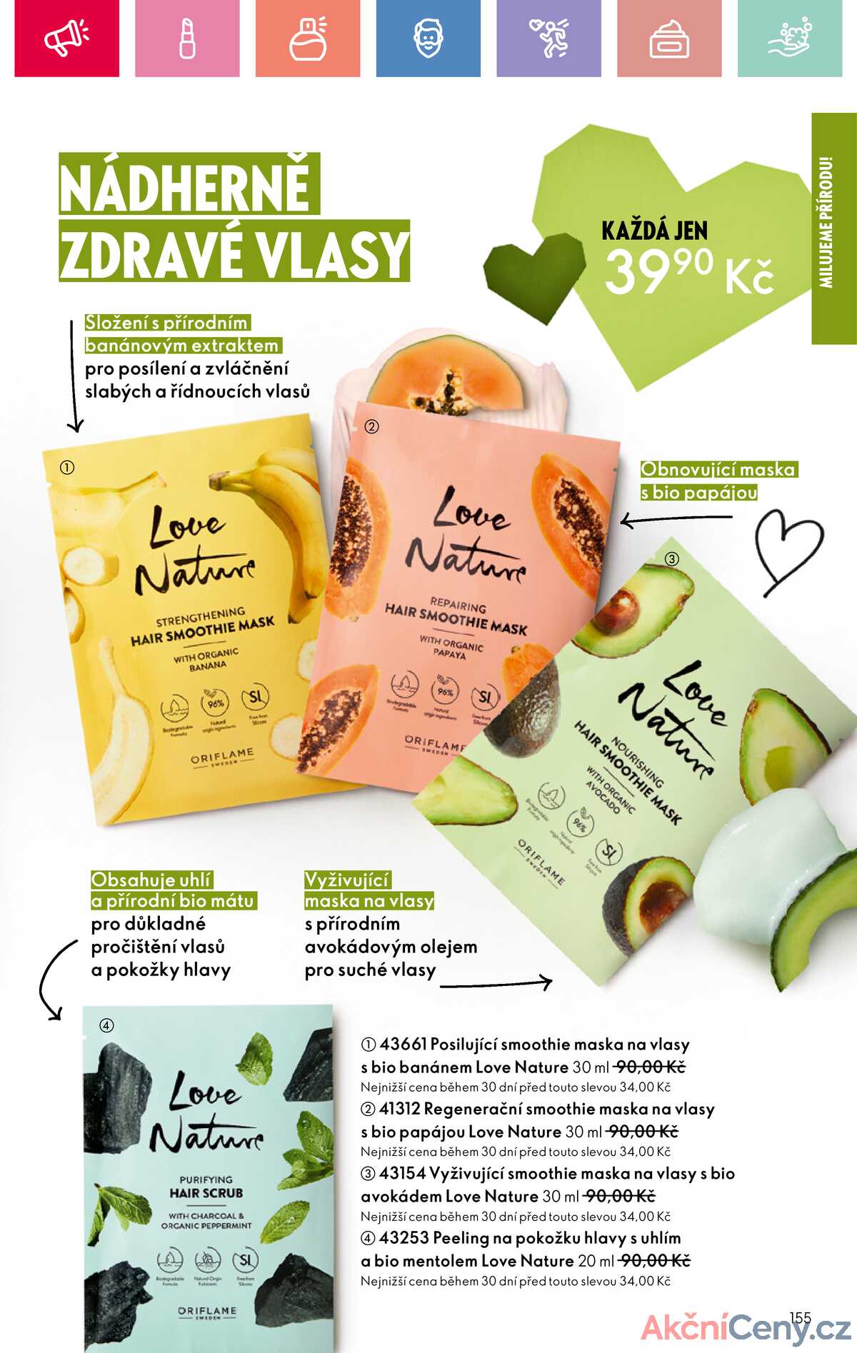 Leták Oriflame strana 155/164