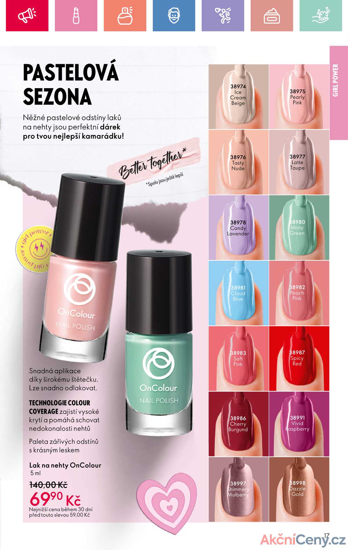 Leták Oriflame strana 17/164