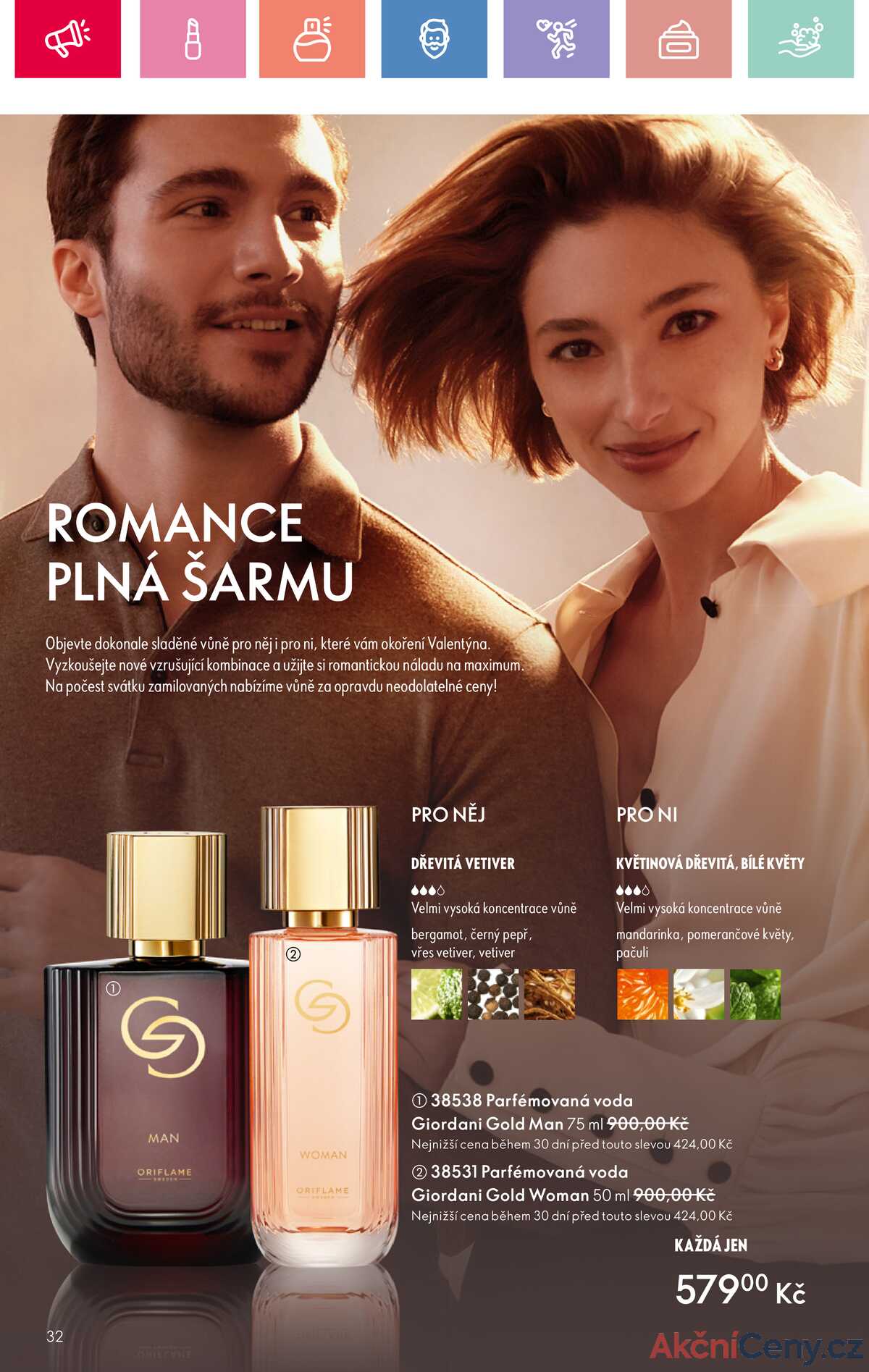 Leták Oriflame strana 32/164