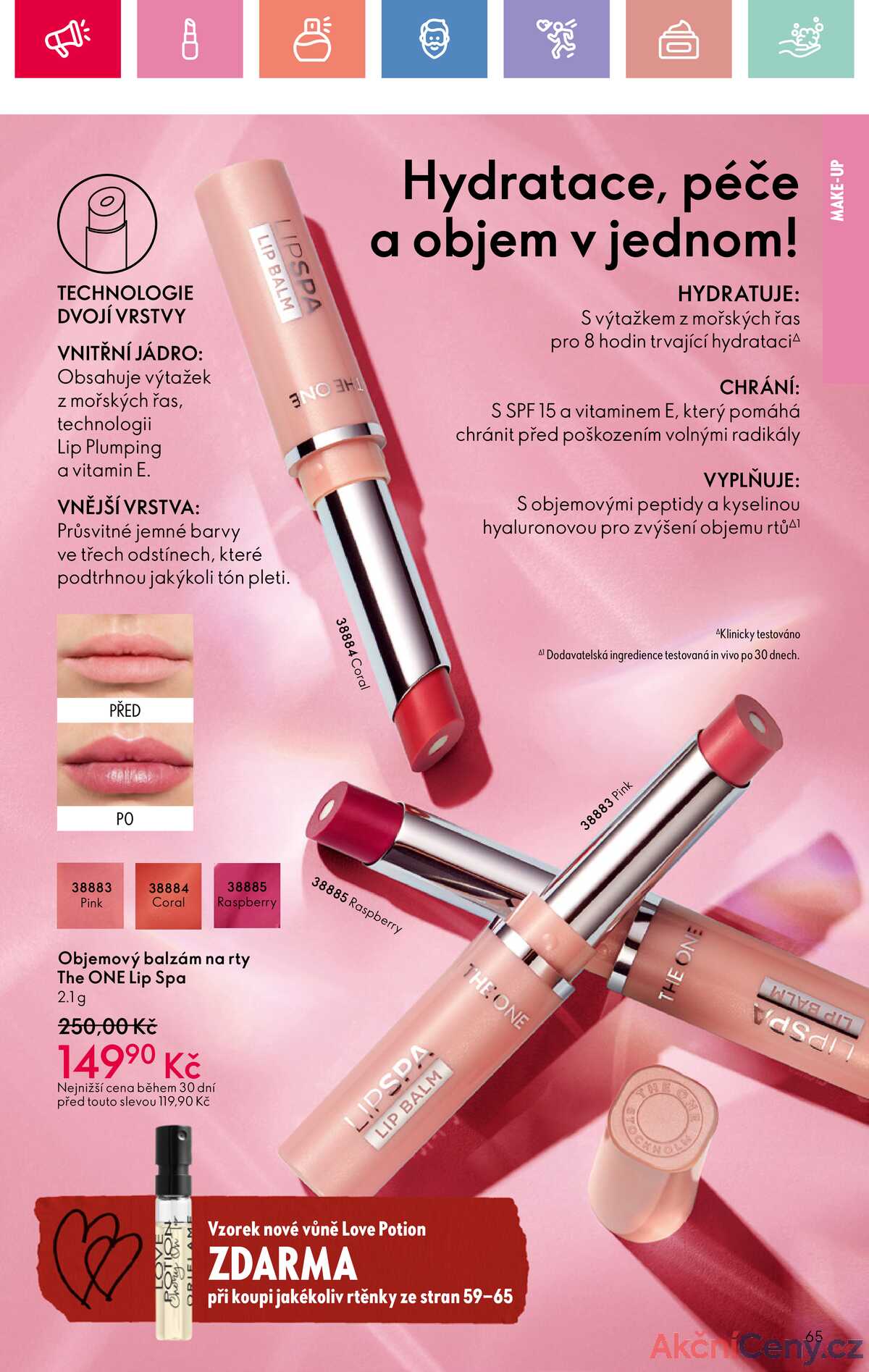 Leták Oriflame strana 65/164