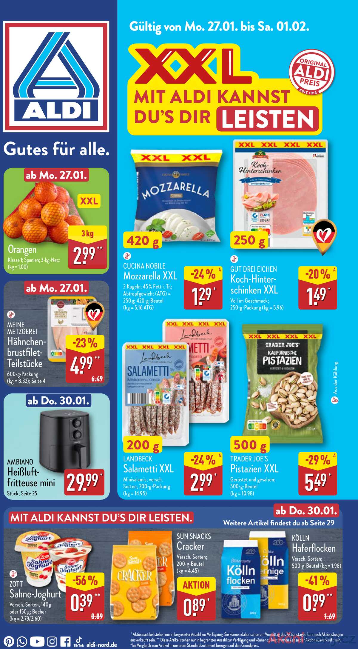 Leták Aldi Deutschland strana 1/32