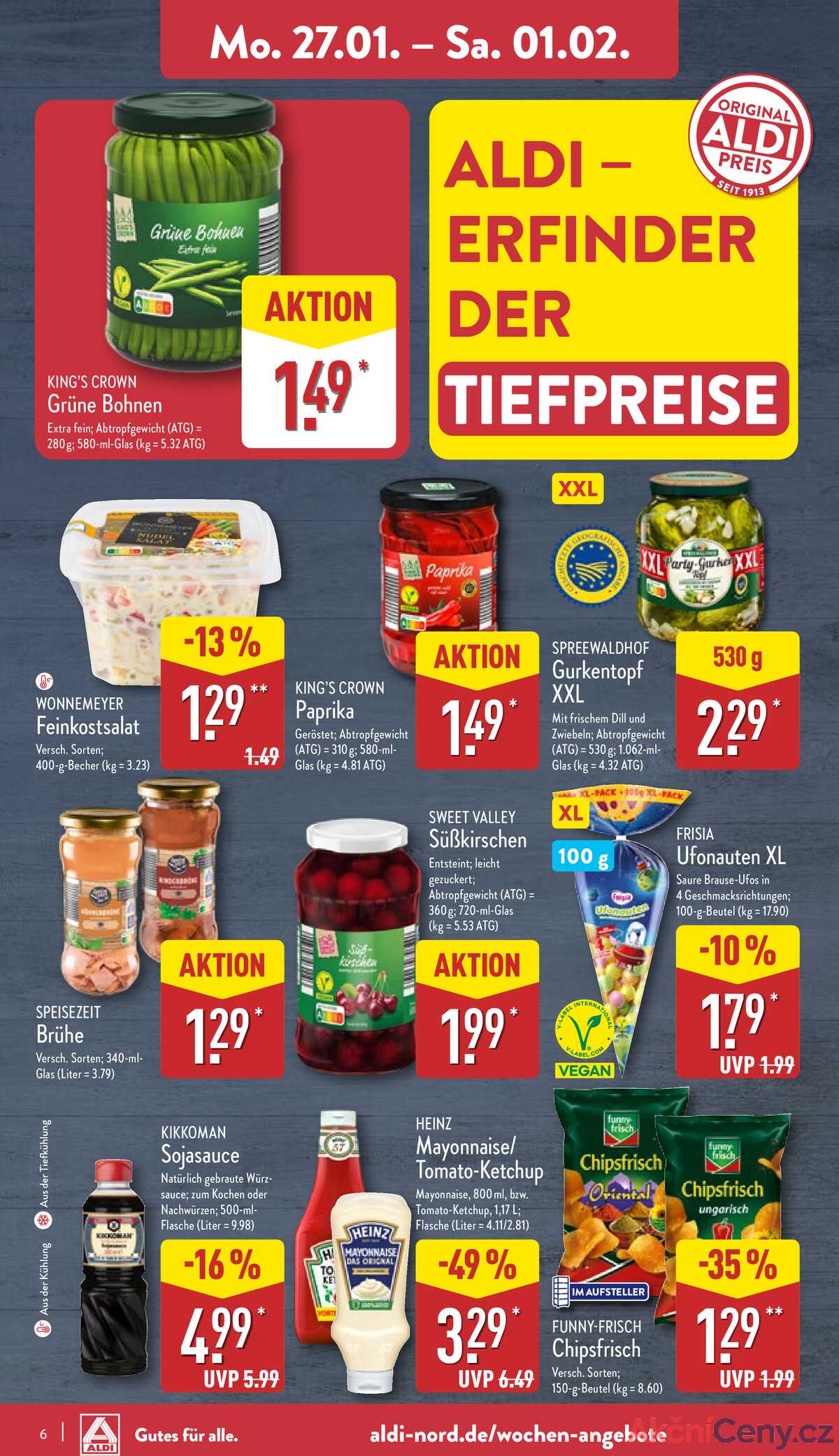 Leták Aldi Deutschland strana 6/32