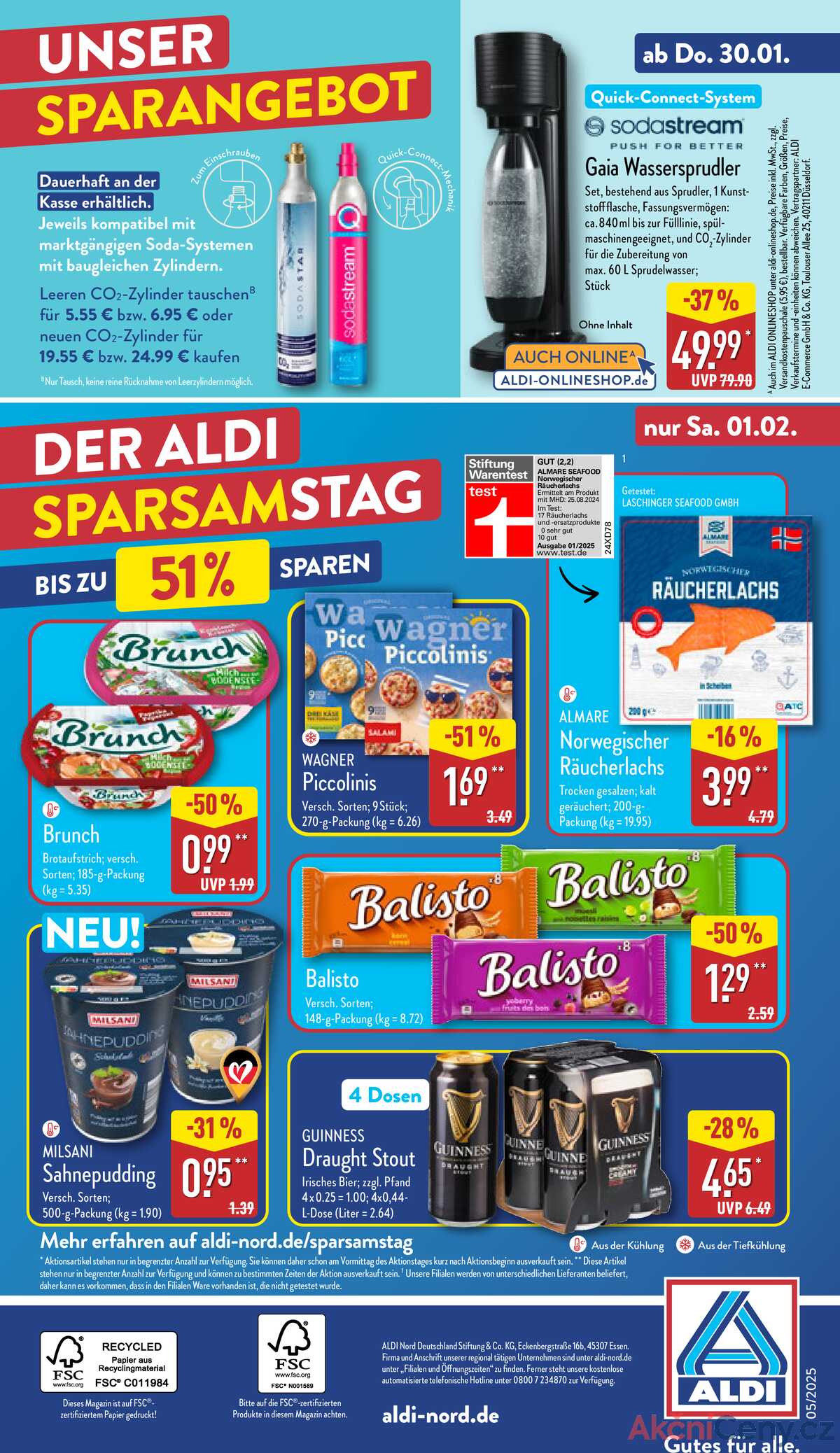 Leták Aldi Deutschland strana 32/32