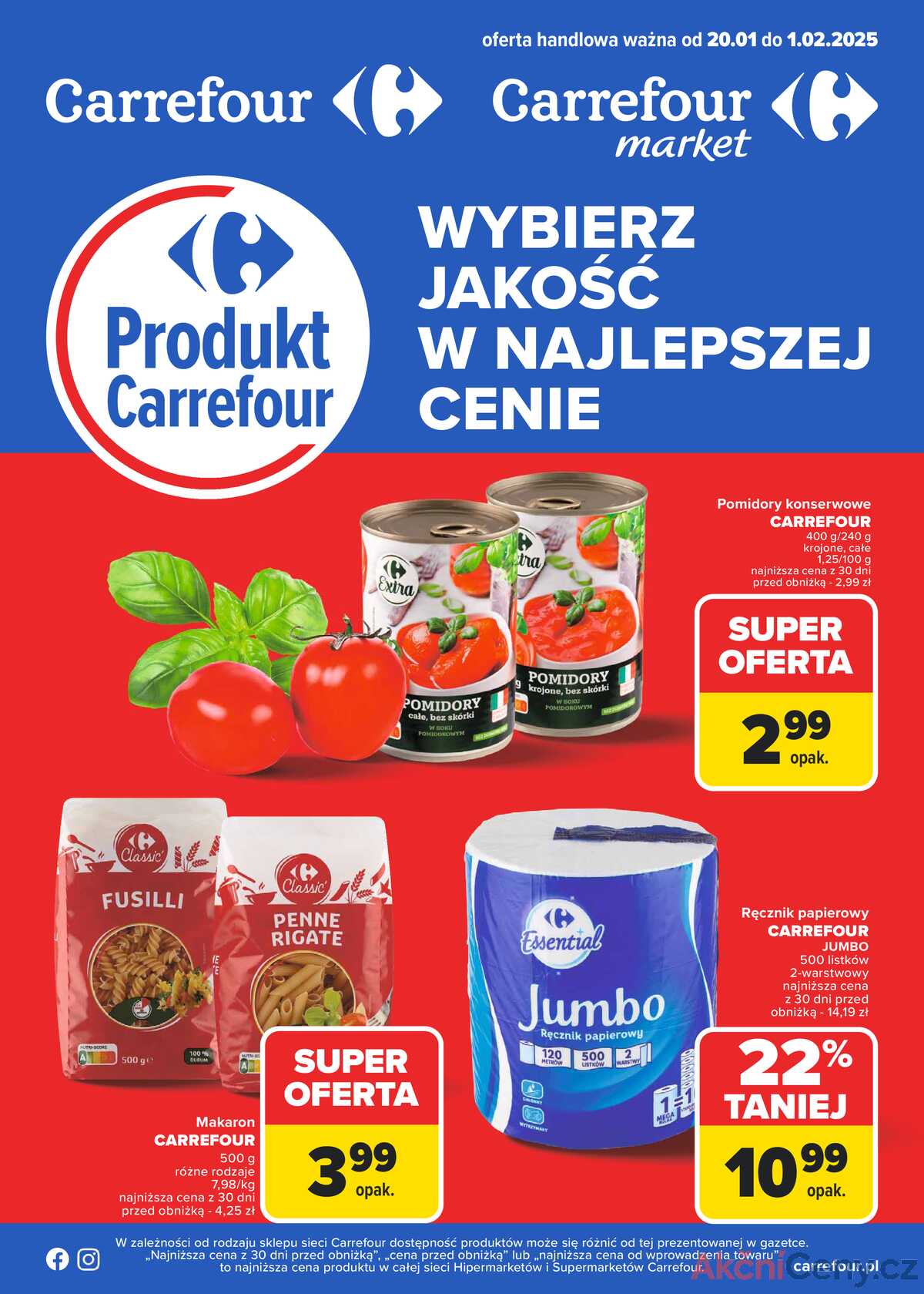 Leták Carrefour Polska strana 1/27