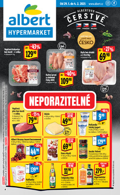 Leták Albert  Hypermarket od 29.1. do 4.2.2025