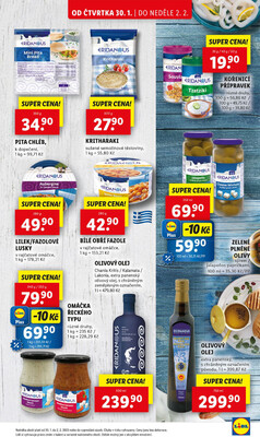 Lidl Čtvrtek od 30.1. do 2.2.2025