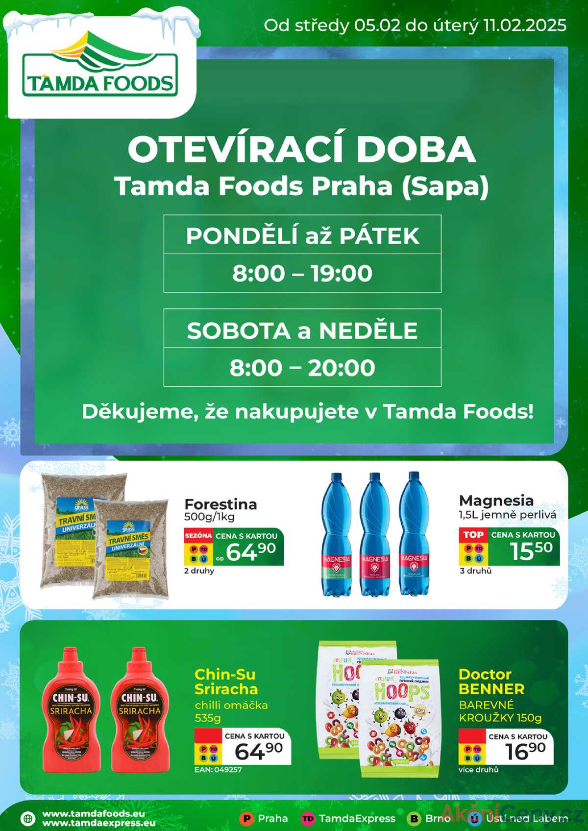 Leták Tamda Foods strana 1/52