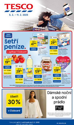 Tesco malé hypermarkety od 5.2. do 11.2.2025