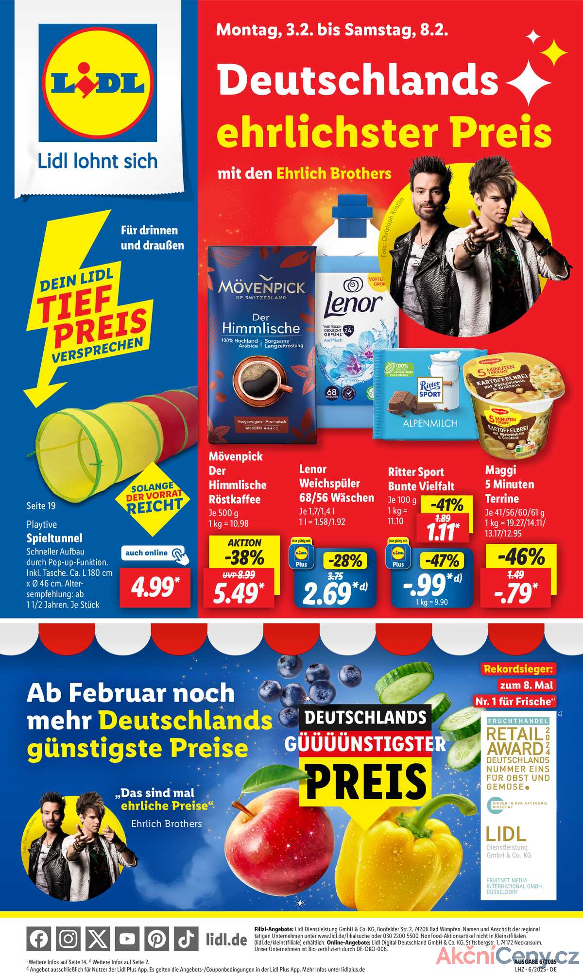 Leták Lidl Deutschland strana 1/61