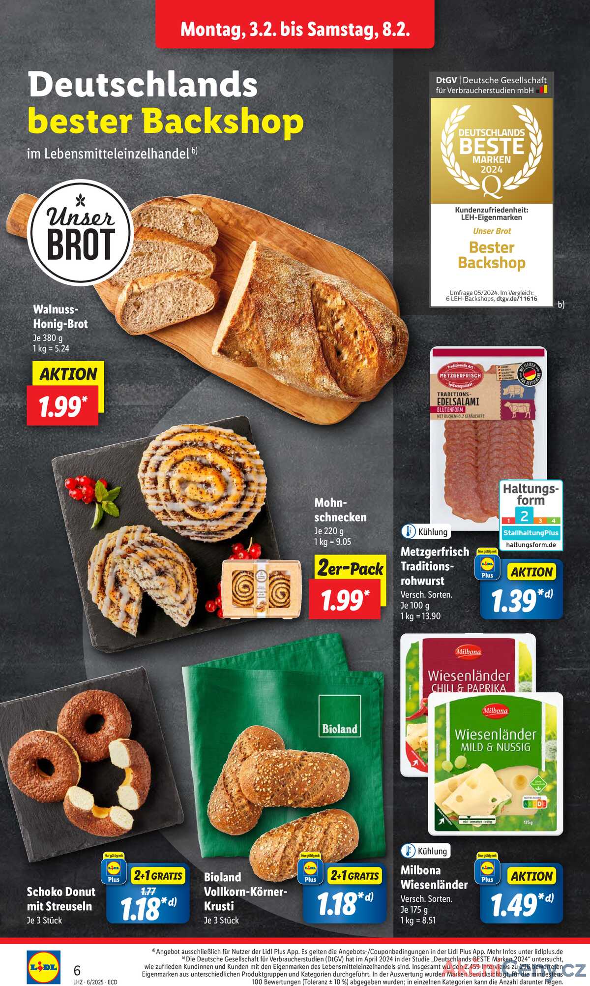 Leták Lidl Deutschland strana 8/61