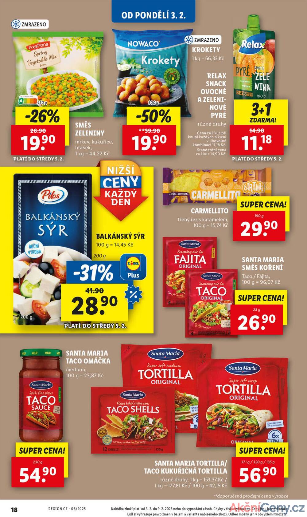 Leták Lidl - Lidl od 3.2. do 9.2.2025 - strana 18