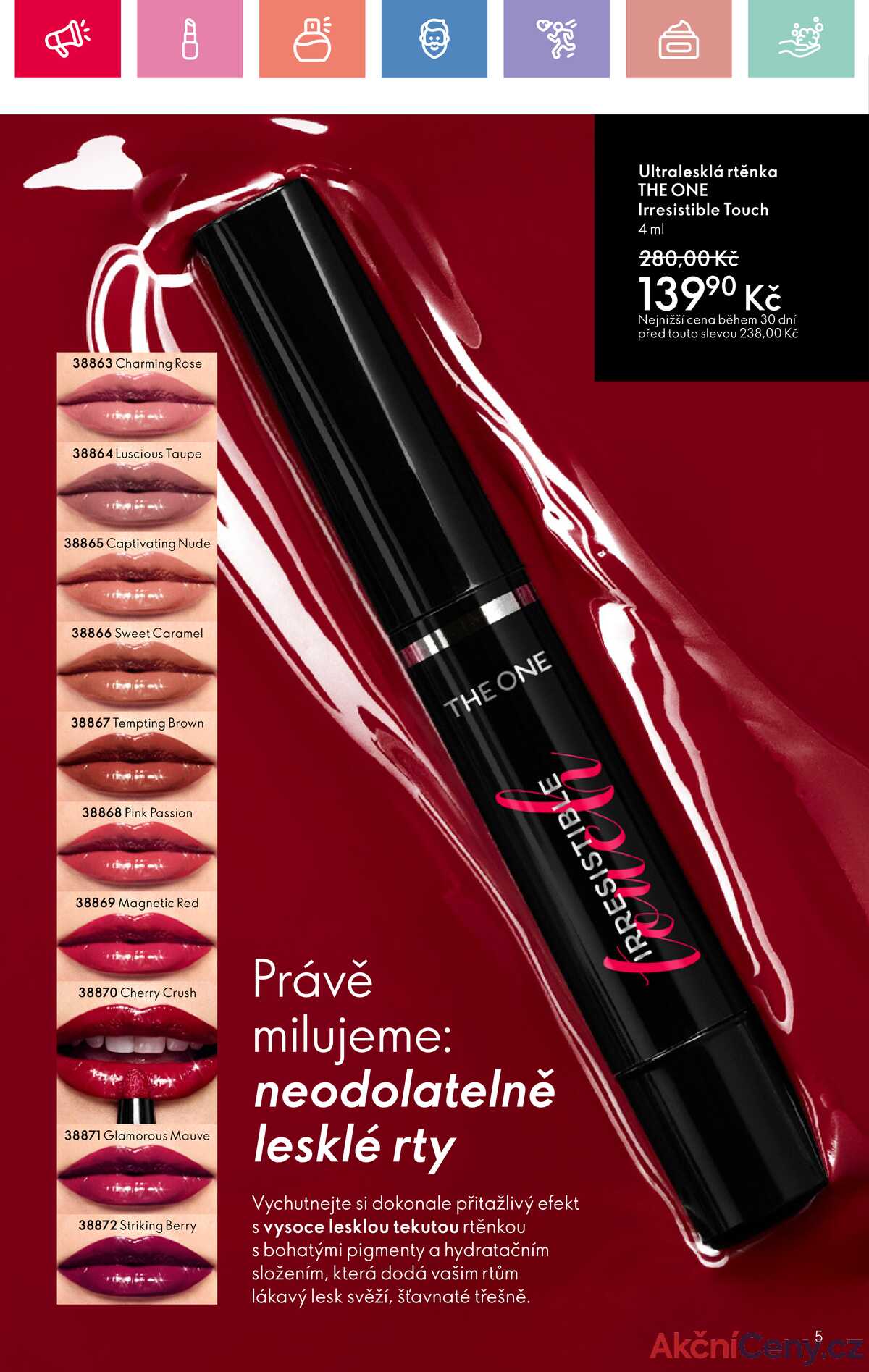 Leták Oriflame strana 5/180