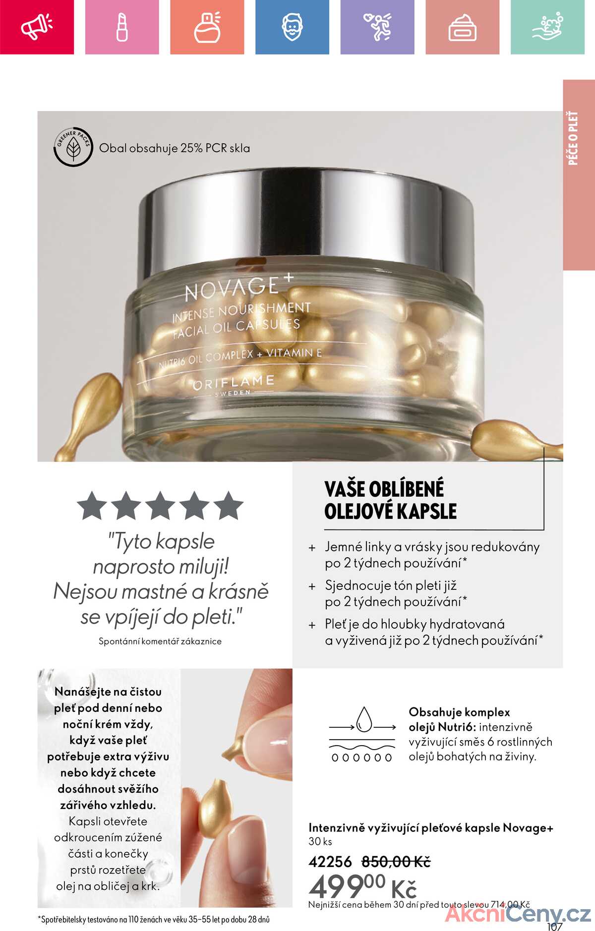 Leták Oriflame strana 107/180