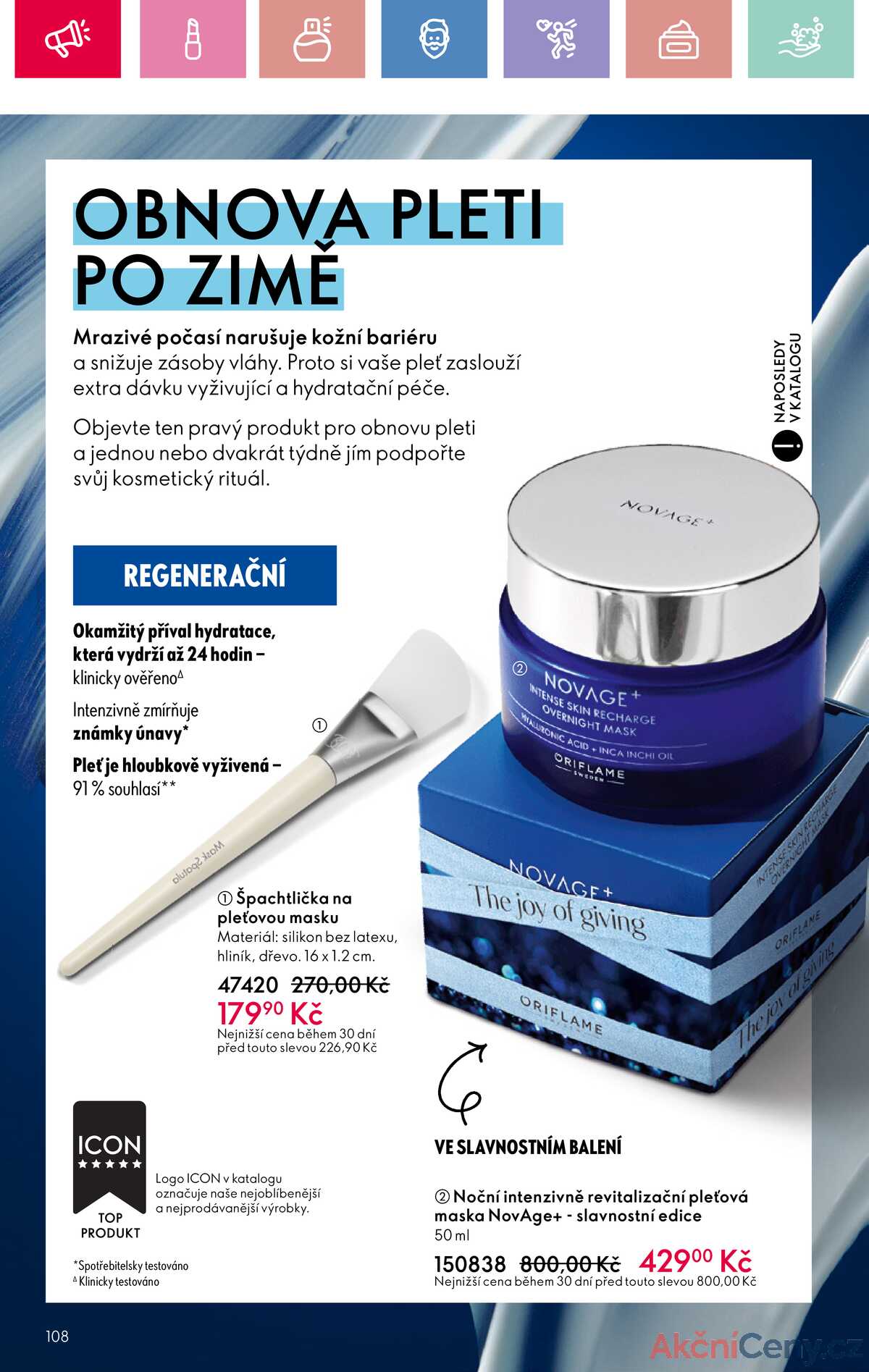 Leták Oriflame strana 108/180