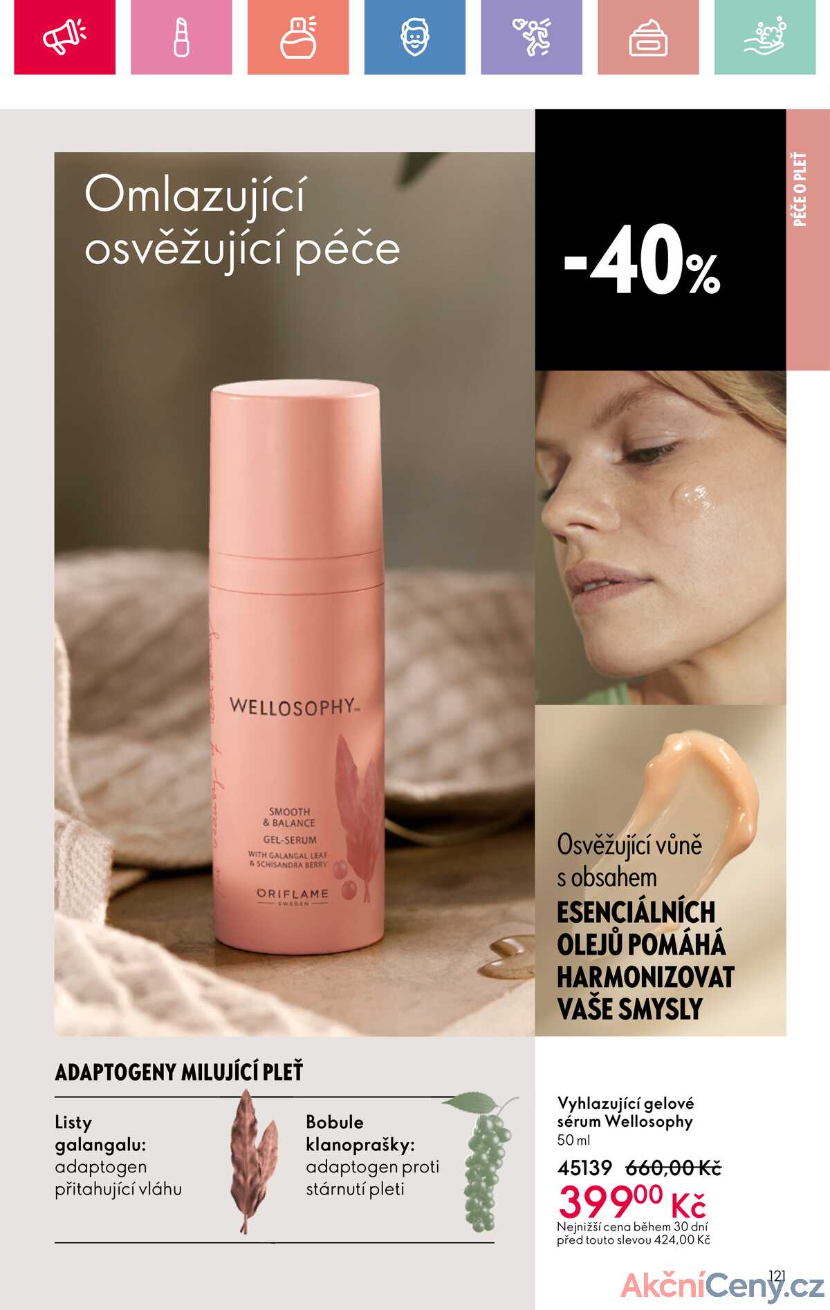 Leták Oriflame strana 121/180