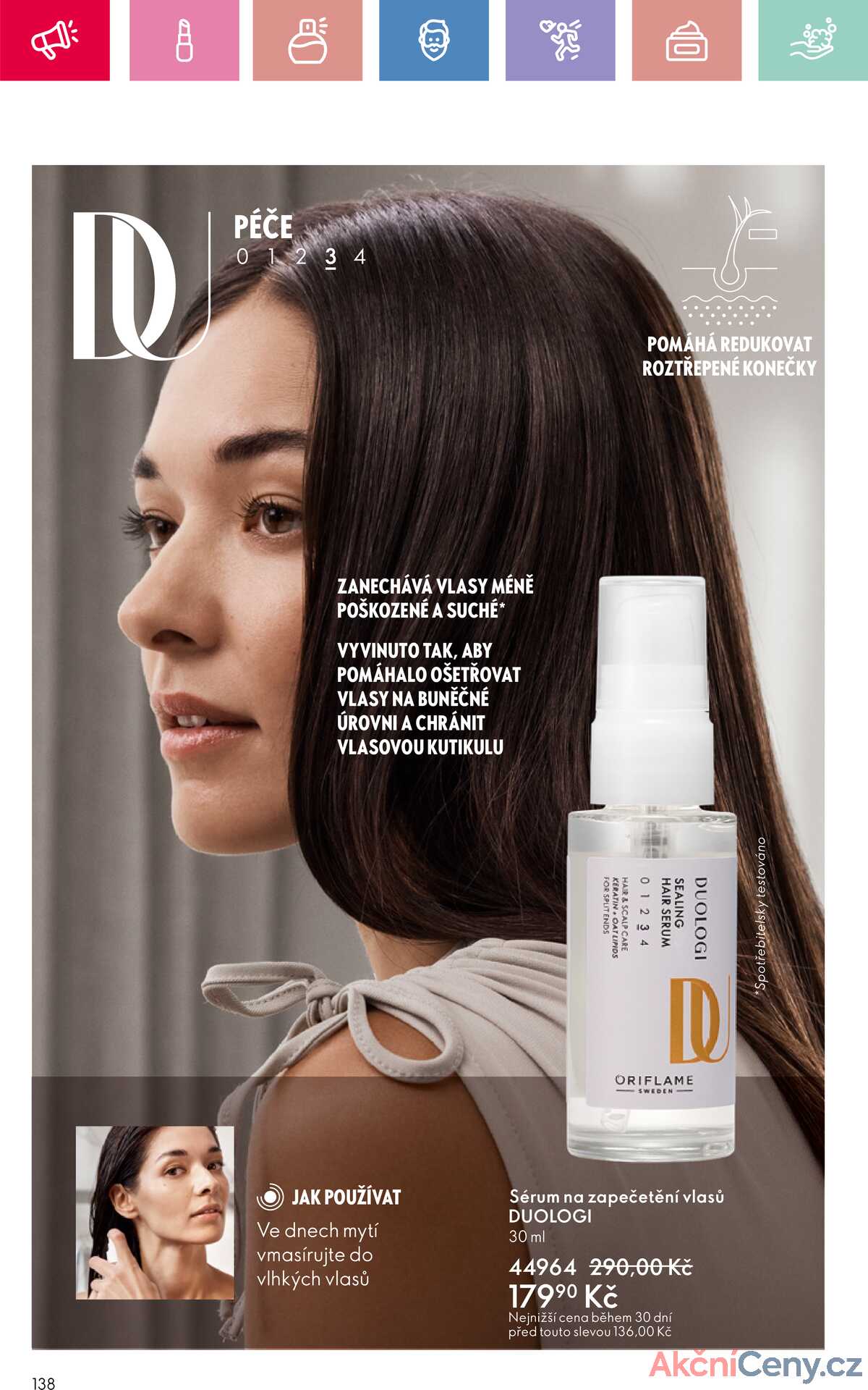 Leták Oriflame strana 138/180